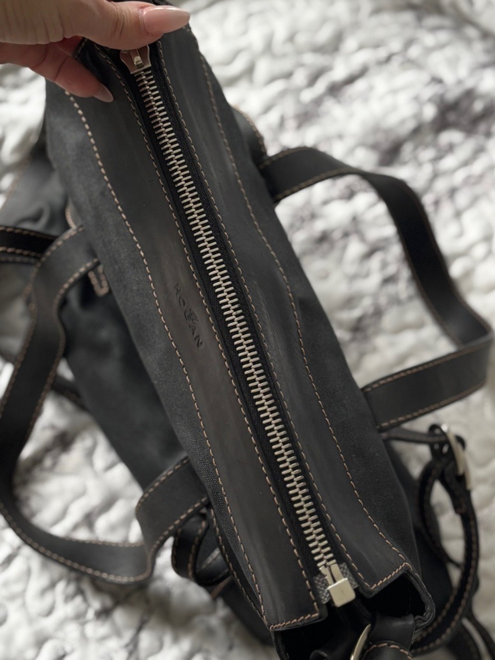 HOGAN By Tod’s leather bag - Picture 3 of 9